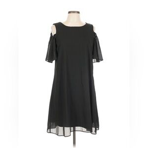 Apt. 9 Black Cold Shoulder Mini Dress
